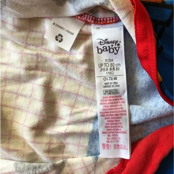 EUC Disney Baby Boy Pajamas-Toy Story, Woody Footie/Bodysuit/One Piece - Picture 4 of 6